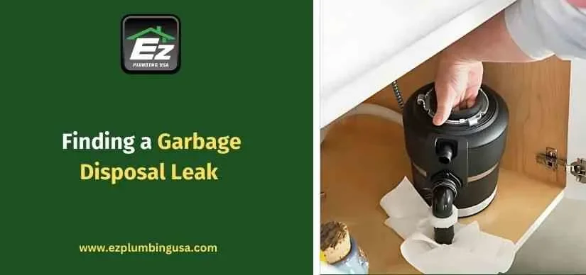 Finding a Garbage Disposal Leak