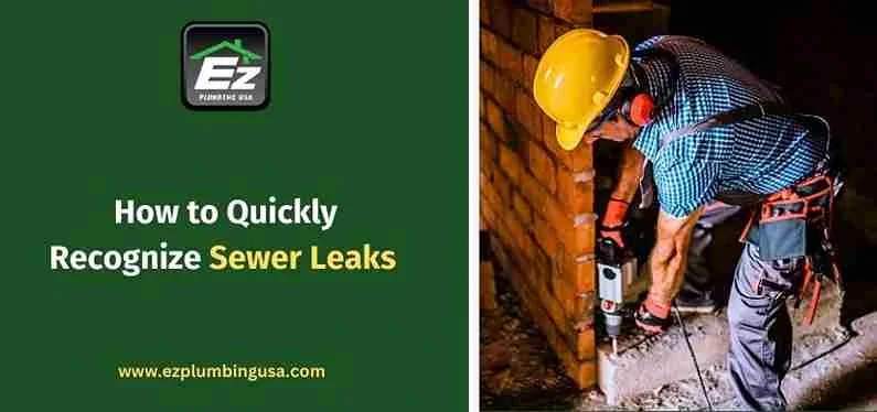 How to Quickly Recognize Sewer Leaks